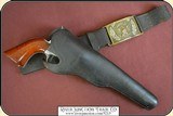 An Original antique Gold Rush and Civil War holster and belt with provenance for 1851 Colt Navy. - 4 of 21