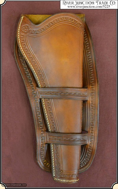 Holster for a Colt Dragoon copy of an original in the River Junction Collection