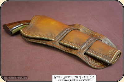 Holster for a Colt Dragoon copy of an original in the River Junction Collection - Image 9 of 12