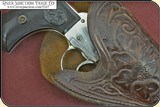 Floral tooled Catalog holster for a small frame frontier era revolver - 11 of 15