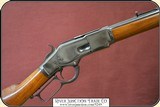 ANTIQUE Winchester 1873 short rifle .44-40 - 2 of 21