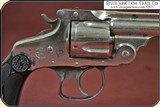 Smith & Wesson .38 4th issue, top break with 4" barrel - 3 of 17