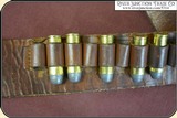 Vintage Brauer Bros. Mfg. Co. .45 Colt cartridge belt. - 5 of 8