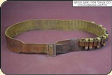 Vintage Brauer Bros. Mfg. Co. .45 Colt cartridge belt. - 2 of 8