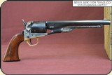 1860 Army .44 cal Revolver - Blued finish Made by Uberti. - 2 of 16