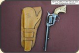 Left Hand Holster - Mexican Double Loop Holster Copied from original in the River Junction Collection - 3 of 11