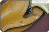Left Hand Holster - Mexican Double Loop Holster Copied from original in the River Junction Collection - 8 of 11