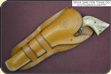 Left Hand Holster - Mexican Double Loop Holster Copied from original in the River Junction Collection - 2 of 11