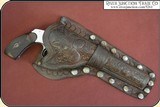 Holster for 6 to7 1/2 inch barrel by C. M. Cain, of Tyler, Tx - 2 of 11