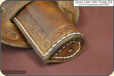 Cheyenne Holster with boarder stamping 7-1/2 inch. - Image 6 of 11