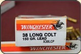 Winchester Super X 38 Long Colt 50 Rd. box
RJT#5287 -
$49.95 - 4 of 6