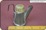 ( Make Offer) Gold Miner's tea pot oil wick cap Lamp. - 9 of 11