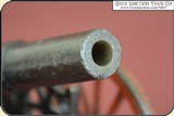 Antique Old US Copper Cast Iron Black Powder Signal Cannon - 10 of 14