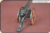 Antique Old US Copper Cast Iron Black Powder Signal Cannon - 5 of 14