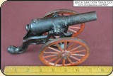 Antique Old US Copper Cast Iron Black Powder Signal Cannon - 12 of 14