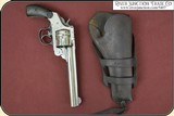 Antique OLIVE Brand Holster for a Colt 1873 4 3/4 or 5 1/2 inch barrel - 5 of 13