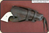 Antique OLIVE Brand Holster for a Colt 1873 4 3/4 or 5 1/2 inch barrel - 2 of 13