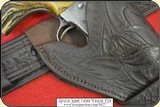 Vintage Antique bench made Holster and belt. - 9 of 18