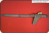Vintage Antique bench made Holster and belt. - 6 of 18