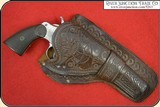 Holster for 6
inch barrel by C. M. Cain, of Tyler, Tx - Click to Enlarge Image - 2 of 11