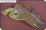 Hand tooled Vintage Montana Holster - 2 of 12