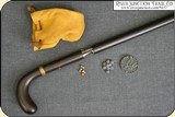Rare Remington percussion cane gun - 6 of 18