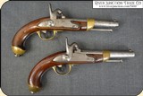 Pair of Civil War French Pistols Use by the Confederacy RJT#5460 - $1,700.00 - 2 of 25