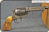 If you like odd balls like I do, here is and interesting one. An old Single Action revolverwith a Belgium proof mark on the cylinder and marked - 3 of 17