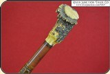 One of a kind folk art sword cane - 6 of 13