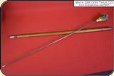 One of a kind folk art sword cane - 4 of 13
