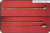One of a kind folk art sword cane - 3 of 13