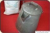 Coffee Pot - 4 1/2 Gallons - BIG BIG BIG Cowboy Copper Bottom Tin coffee pot RJT#5469 -$600.00 - 5 of 9
