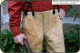 Antique 1860 ELK Hide Trousers - 5 of 10