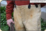 Antique 1860 ELK Hide Trousers - 6 of 10