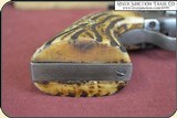 SAA Jigged real Elk Horn grips made to look like stag grip - 5 of 9