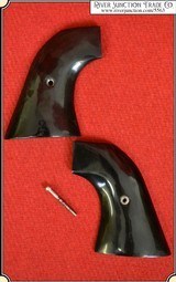 Grips ~ Hand made and hand fit Buffalo Horn two piece Grips RJT#5563