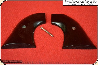 Grips ~ Hand made and hand fit Buffalo Horn two piece Grips RJT#5563 - Image 7 of 9