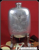 Engraved whiskey flask, With a motto - 2 of 6