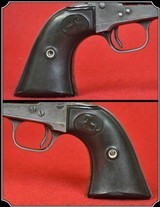 Antique Original Colt S A A 1st Gen Gutta Percha Grips - 1 of 9