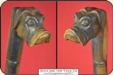 DOGS HEAD Folk Art Cane - 3 of 10