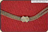 Look, Killer Antique Watch Chain Mother of Pearl Fob - 9 of 9