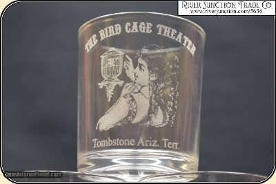 6 Historic Saloon Shot Glasses - Image 5 of 8