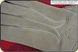 (Make Offer ) Rare Antique Finest of the fine Plymouth Buckskin Gloves - 9 of 13