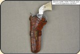 Crafter made left hand holster for Colt Single Action 4 3/4 or 5 1/2 inch barrel - 2 of 9