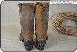 Original antique Old West boots - 9 of 11