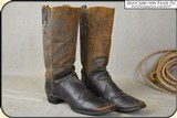 Original antique Old West boots - 2 of 11