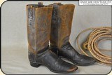 Original antique Old West boots - 5 of 11