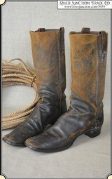 Original antique Old West boots - 1 of 11