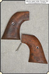 Burl Walnut grips for Ruger OLD Model Vaquero, Single Six and Blackhawk RJT#5658 - 1 of 4