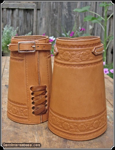 Deluxe Cowboy Riding Roping Cuffs